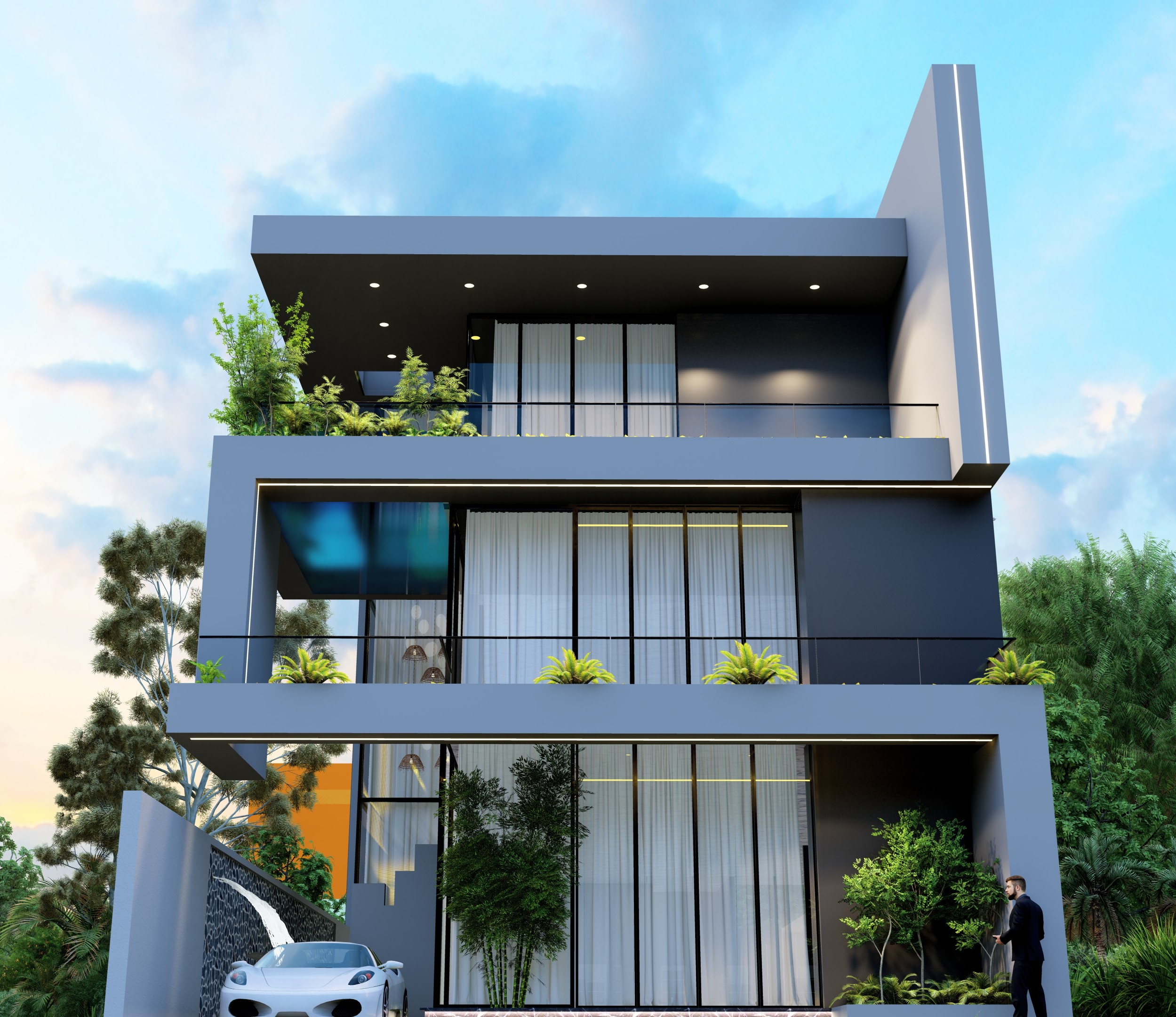 Skyline Modern Villa - slide 3
