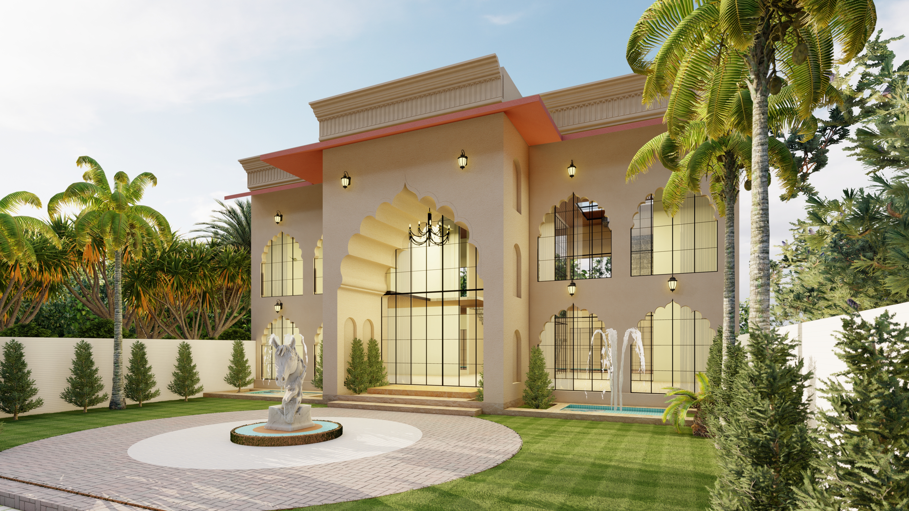 Regal Courtyard Villa - slide 1